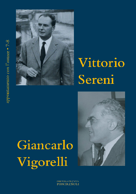 Lista Vittorio Sereni - Giancarlo Vigorelli